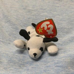 Teenie Beanie Babies Dottie the Dalmatian TY 5"